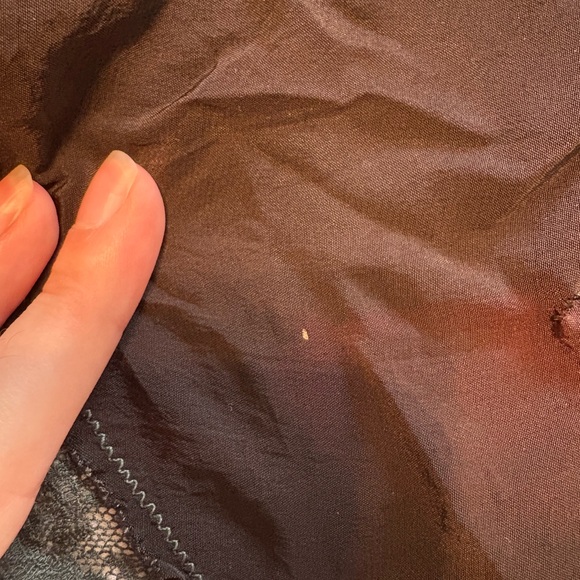 Black Lace Slip Dress - Picture 6 of 6